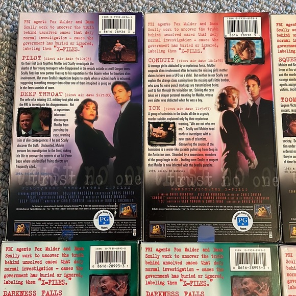 The X-Files, 6 VHS tapes - Picture 6 of 8